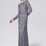 Suzan Modest Sequin Maxi Dress | MTZ260611