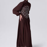 Aymi Modest Sequin Maxi Dress | P260213
