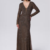 Edna Sequin Maxi Dress | BTZ260915