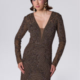Edna Sequin Maxi Dress | BTZ260915