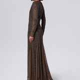 Edna Sequin Maxi Dress | BTZ260915