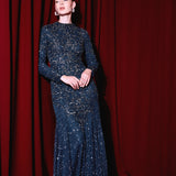 Mandisa Modest Sequin Maxi Dress | MTZ260813