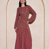 Lamis Modest Sequin Maxi Dress | MTZ260114