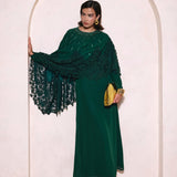 Tahany Modest Sequin Maxi Dress | P260204
