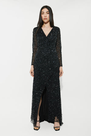 
                  
                    EMILY EMBELLISHED SEQUIN MAXI DRESS | Z240805
                  
                