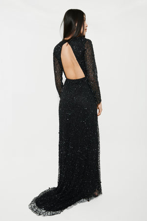 
                  
                    EMILY EMBELLISHED SEQUIN MAXI DRESS | Z240805
                  
                