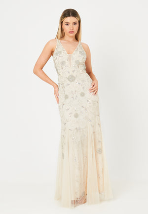 
                  
                    SHIMI EMBELLISHED SEQUINS MAXI DRESS FRONT 2
                  
                