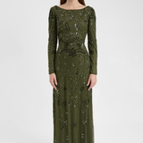 Ziya Embellished Sequin Maxi Dress | MTZ250803