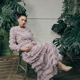 Zuma Modest Ruffle Maxi Dress | MTZ250111