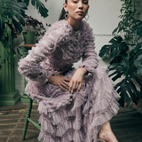 Zuma Modest Ruffle Maxi Dress | MTZ250111