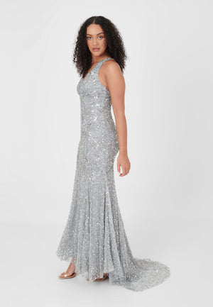 
                  
                    TILLI EMBELLISHED SEQUIN DRESS SIDE 1
                  
                