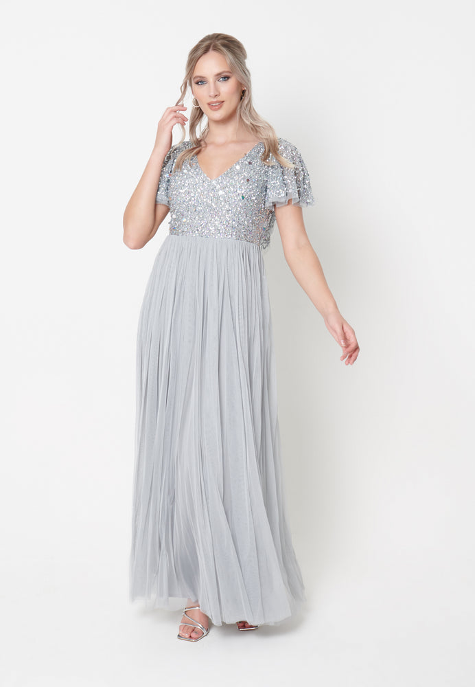 
                  
                    Anna Embellished Sequin Dress
                  
                