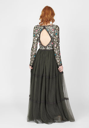 
                  
                    Sasha Embellished Sequin Maxi Dress
                  
                