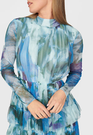 
                  
                    Rafiya Modest Print Dress
                  
                