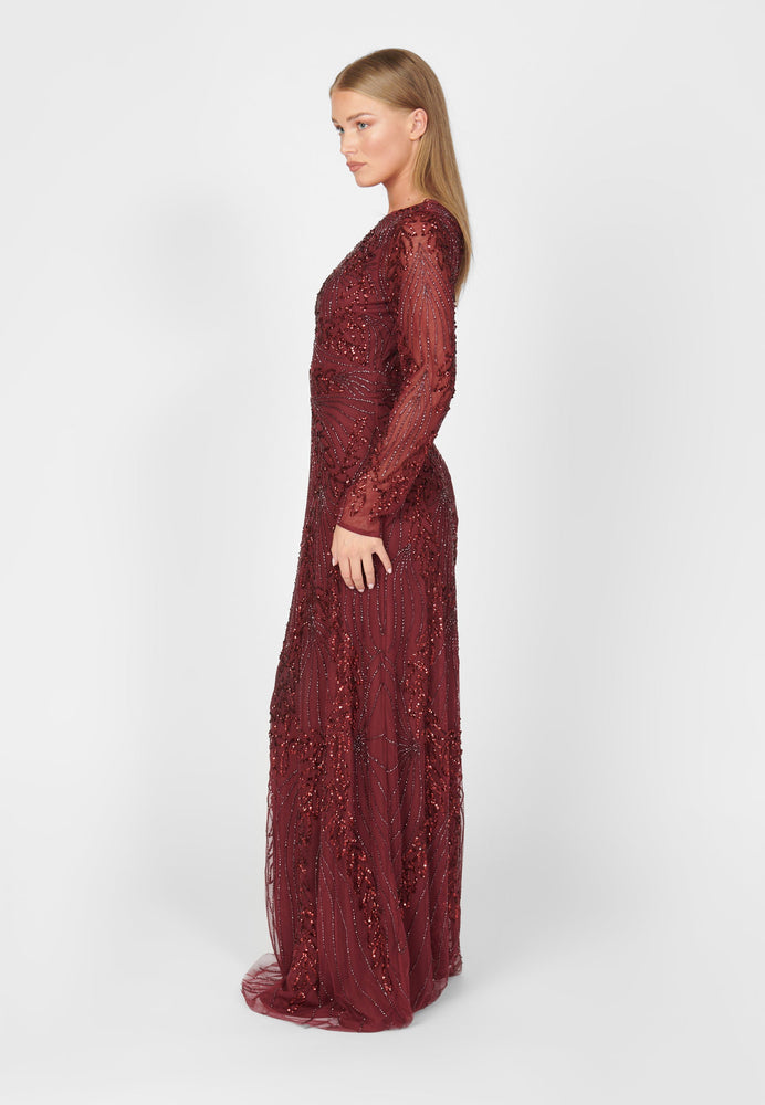 
                  
                    Kaia Embellished Sequin Maxi Dress
                  
                