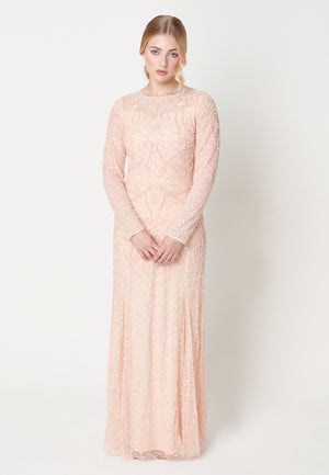
                  
                    Maryisa Kaylee Modest Embellished Sequin Dress
                  
                