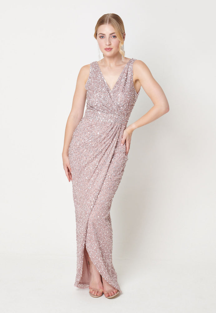 
                  
                    Della Embellished Sequin Dress
                  
                