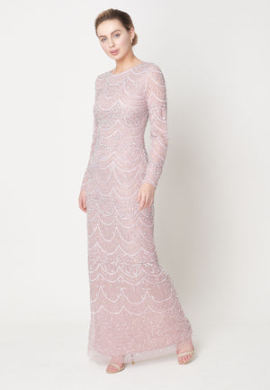
                  
                    Maryisa Gracey Modest Embellished Sequin Dress
                  
                