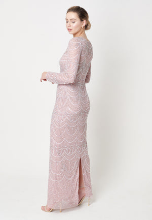 
                  
                    Maryisa Gracey Modest Embellished Sequin Dress
                  
                